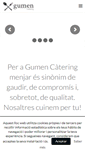 Mobile Screenshot of gumen-catering.com